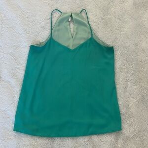 Express Elegant Teal Spaghetti Strap Top Size M